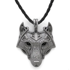 Viking Wolf Warrior Necklace