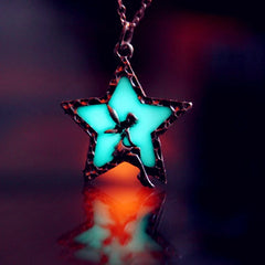 Glowing Cosmic Pendant Necklace