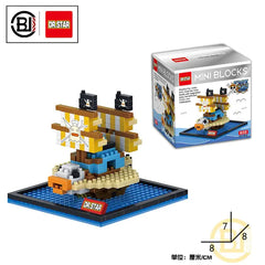 One Piece Pirate Ship Series Building Blocks