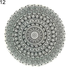 Mandala Round Tapestry