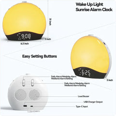 Sunrise Alarm Clock Wake-Up Light