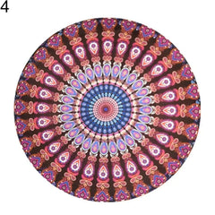 Mandala Round Tapestry