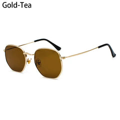 Light Retro Square Sunglasses