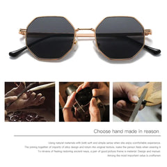 Light Retro Square Sunglasses