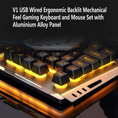 Professional Gaming Keyboard + Mouse Set