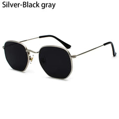 Light Retro Square Sunglasses