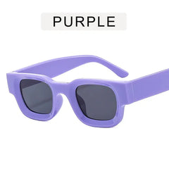 Thick Square Retro Sunglasses