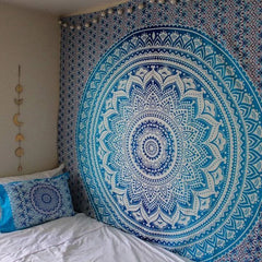 Bohemian Mandala Tapestry Wall Hanging