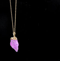 Handmade Crystal Pendant Necklace