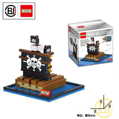 One Piece Pirate Ship Series Building Blocks