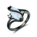 Anello di opale di lusso