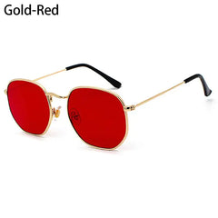 Light Retro Square Sunglasses