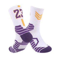 Los Angeles LAKERS Non-Slip Professional Basketball Socks