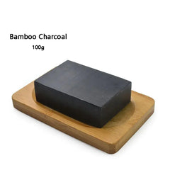 Black Bamboo Handmade Soap