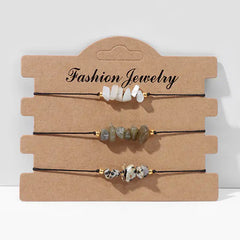 Natural Protection Stone Bracelet