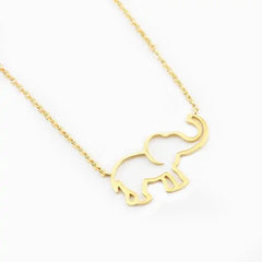 Baby Elephant Pendant Necklace