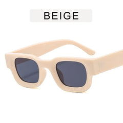 Thick Square Retro Sunglasses