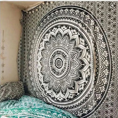 Bohemian Mandala Tapestry Wall Hanging