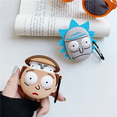 Rick & Morty Cartoon Airpods Case