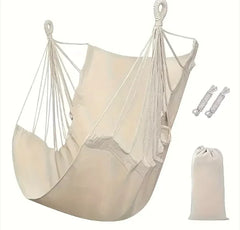 Outdoor Macrame Swing Hanging Chair