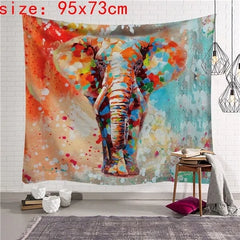 Elephant Mandala Tapestries