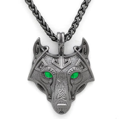 Viking Wolf Warrior Necklace