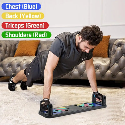 9-In-1 Push Exercise Rack In Body For Home