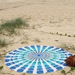 Mandala Round Tapestry