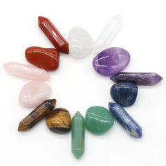 Natural 7 Chakra Crystals Meditation Gift Box