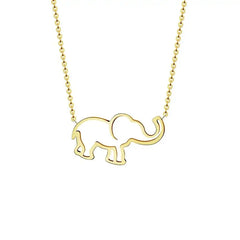 Baby Elephant Pendant Necklace