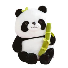 Bamboo Tube Panda Stuffed Animal