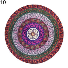 Mandala Round Tapestry