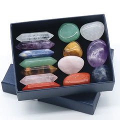 Natural 7 Chakra Crystals Meditation Gift Box