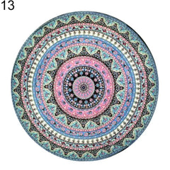 Mandala Round Tapestry