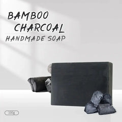 Black Bamboo Handmade Soap