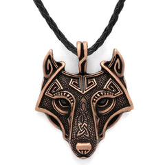 Viking Wolf Warrior Necklace