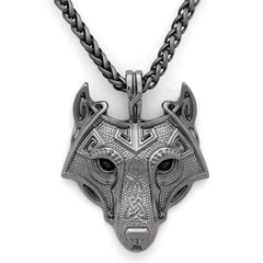 Viking Wolf Warrior Necklace