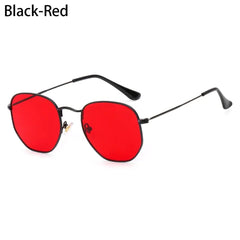 Light Retro Square Sunglasses