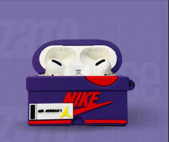 Purple Sneakers AirPods Case