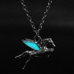 Glowing Cosmic Pendant Necklace