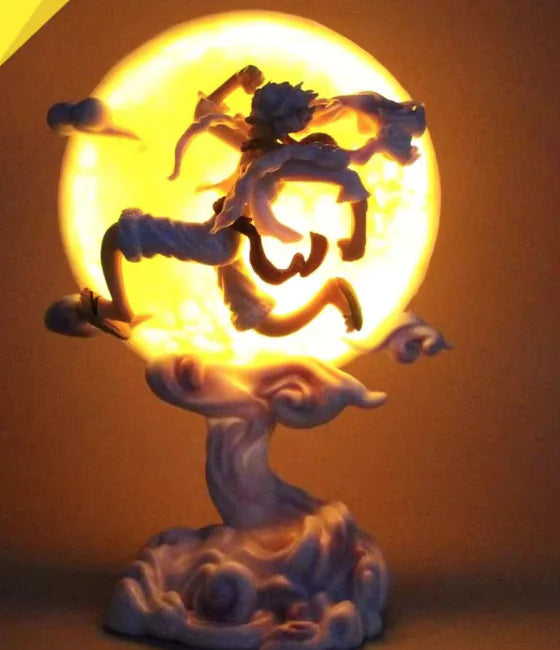 One Piece Luffy Figure Gear 5Moon