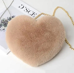 Plush Love Chain Shoulder Bag