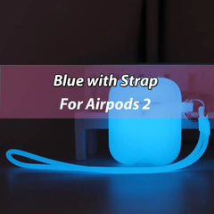 Glow-in-the-Dark Silicone Case for Apple AirPods Pro: Shockproof Protection