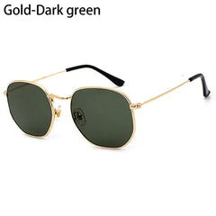 Light Retro Square Sunglasses