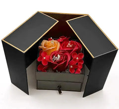 Red Rose Double-Opening Gift Box