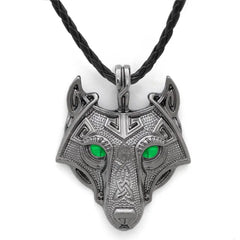 Viking Wolf Warrior Necklace