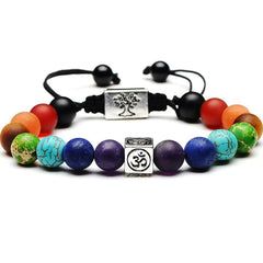 Tree of Life 7 Chakra Bracelet