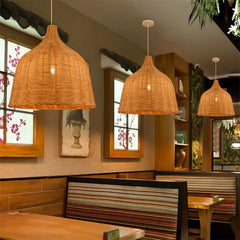 Japanese Handmade Bamboo Pendant Lamps