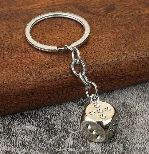 Dice  Keychain