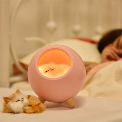 LED Cat Night Light USB Touch Lamp - Night Atmosphere